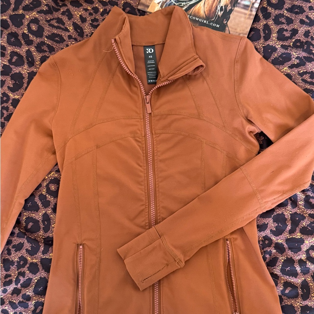 Ranch Dressin Women’s Rust Zip-Front Jacket
